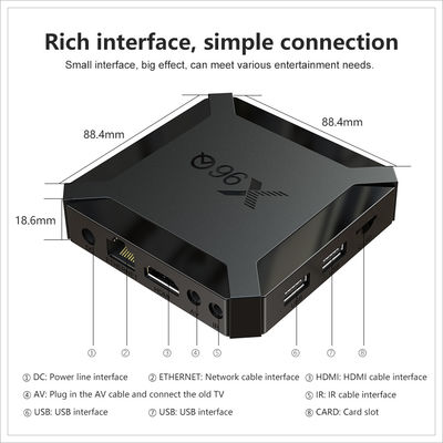 OEM IPTV スマートボックス 1GB 8GB 2GB 16GB 4k ストリーミング スマートテレビボックス